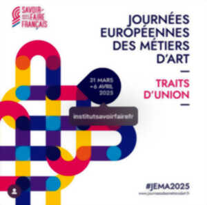 Exposition-vente pour les journées européennes des métiers d'art 2025 - JEMA