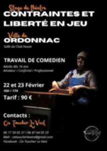 photo Stage de théâtre : contraintes et liberté en jeu