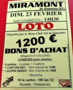 photo Loto du Moto Club Val de Guyenne