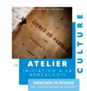 ATELIER INITIATION A LA GENEALOGIE