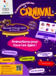 photo animation le numérique fait son carnaval