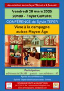 Conférence de Sylvie Teper au Foyer Culturel de Lamorlaye