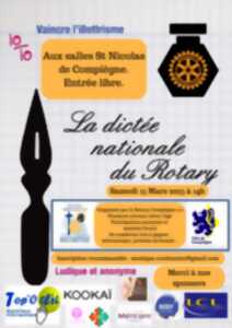 photo La Dictée Nationale du ROTARY