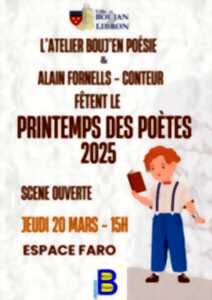 photo PRINTEMPS DES POÈTES- 2025