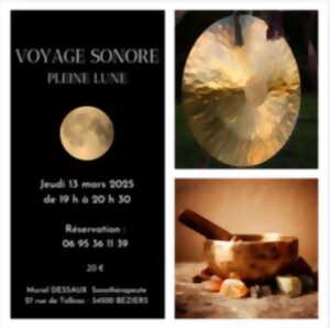 photo VOYAGE SONORE DE LA PLEINE LUNE