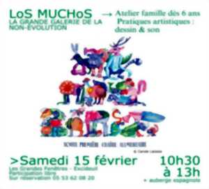 photo Los Muchos - atelier artistique famille