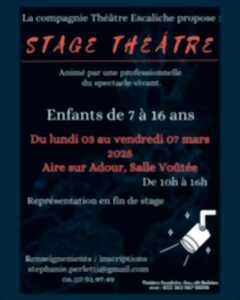 photo Stage théâtre pour enfant