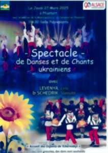 Spectacle de danses et chants ukrainiens