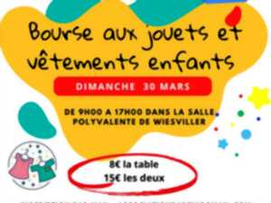 photo BOURSE AUX VÊTEMENTS ET JOUETS POUR ENFANTS