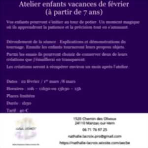 photo Atelier enfants : tour de potier