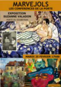 photo LES CONFÉRENCES DE LA PORTE : EXPOSITION SUZANNE VALADON