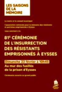 photo Les saisons de la mémoire : 81e cérémonie de l'insurrection des résistants emprisonnés à Eysses