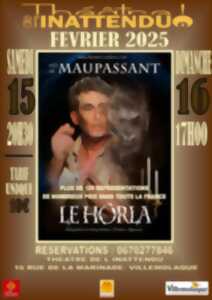 photo THEATRE DE L'INATTENDU LE HORLA DE GUY MAUPASSANT