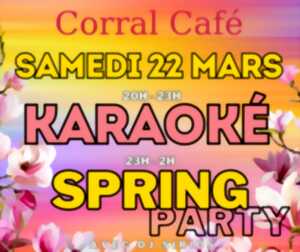 Soirée karaoké spécial printemps