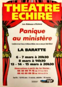 photo Théâtre : Les Rideaux d’Échiré – Panique au Ministère à Échiré