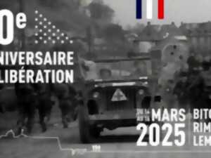 CÉRÉMONIE DE COMMÉMORATION AVEC TÉMOIGNAGE - 80ÈME ANNIVERSAIRE DE LA LIBÉRATION DU PAYS DE BITCHE