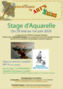 Stage d'aquarelle : Parenthèse d'Art's Maniacs