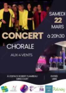 Concert - chorale aux 4 vents