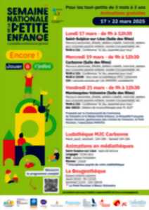 SEMAINE NATIONALE DE LA PETITE ENFANCE - SAINT-SULPICE-SUR-LÈZE