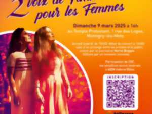 photo 2 voix de femmes pour les femmes