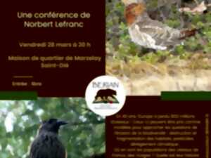 photo CONFÉRENCE : OISEAUX DES VOSGES ET CHANGEMENTS GLOBAL