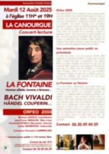 CONCERT-LECTURE : LA FONTAINE , HOMME AFFABLE, HOMME À FEMMES...