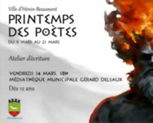 Atelier d'écriture - Printemps des poètes