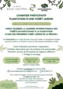 Chantier participatif : Plantation d'une forêt-jardin