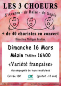 photo Concert Chorale 3 Choeurs