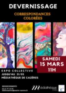 DÉVERNISSAGE DE L’EXPOSITION CORRESPONDANCES COLORÉES