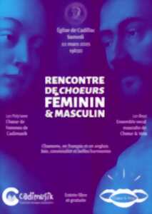 Rencontre des choeurs féminins et masculins