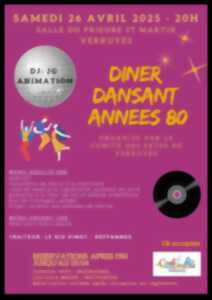 Diner dansant années 80