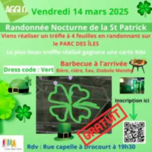 Randonnée nocturne de la St Patrick