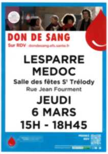 Don du sang - sur inscription