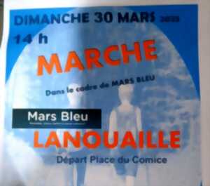 photo Mars bleu - marche solidaire