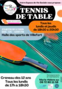 photo TENNIS DE TABLE