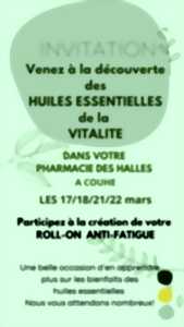 Découverte des Huiles Essentielles Vitalité : Création de Roll-ON anti-fatigue