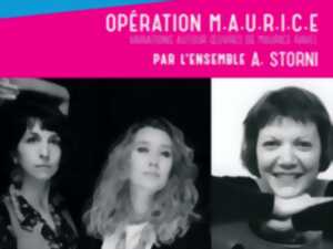 photo MUSIQUE EN MONUMENTS - OPÉRATION M.A.U.R.I.C.E