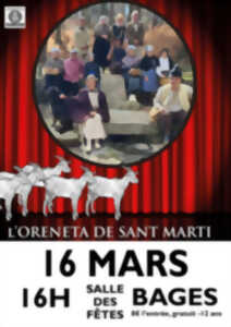 photo PIÈCE DE THÉÂTRE « L’ORENETA DE SANT MARTI »