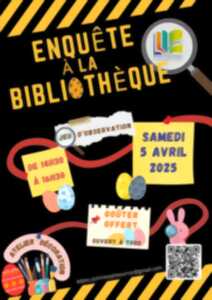 photo Enquête à la bibliothèque