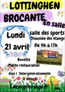 Brocante en salle