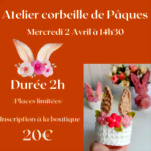 Atelier corbeille de Pâques