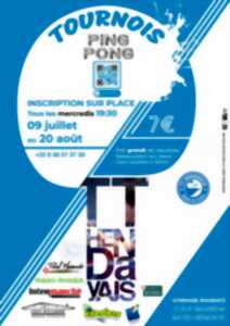 photo Tournoi de tennis de table