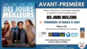 photo Ciné-débat « Des jours meilleurs »