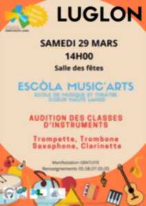 photo AUDITION DES ELEVES DE L'ESCOLA MUSIC'ARTS