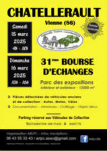 photo 31ème BOURSE D’ECHANGES Auto Moto de Châtellerault (86)