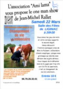photo One man show Jean Michel Rallet