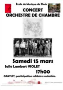 photo CONCERT ORCHESTRE DE CHAMBRE
