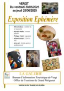 photo exposition peinture - Vergt - 30.05.au 25.06.2025