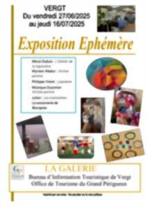 photo exposition peinture - Vergt - 27.06.au 16.07.2025